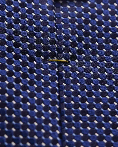 Eton Micro-Circle Silk Tie | Thumbnail 3