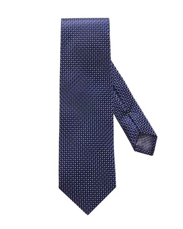 Micro-Circle Silk Tie