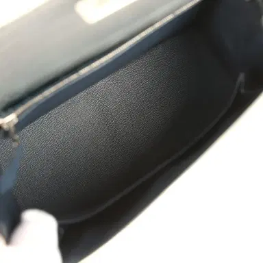 HERMÈS GERRY Hermes Kelly Sellier 25 Vert Rousseau Shiny Alligator Palladium Hardware | Thumbnail 8 HERMÈS GERRY Hermes Kelly Sellier 25 Vert Rousseau Shiny Alligator Palladium Hardware | Thumbnail 8