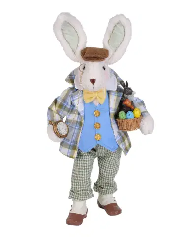 Karen Didion Originals Gentleman Bunny Decor | Thumbnail 1