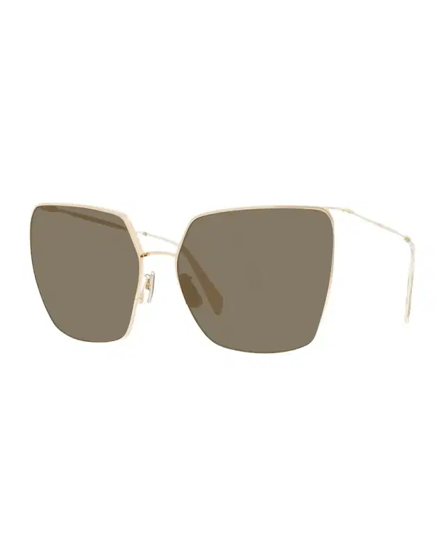 CELINE Cat-Eye Metal Sunglasses