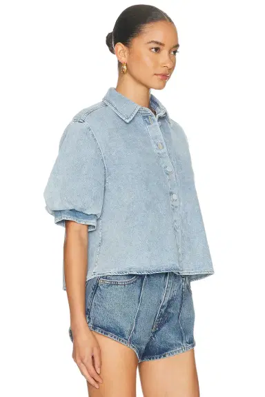 Frame The Billow Sleeve Shirt | Thumbnail 2 Frame The Billow Sleeve Shirt | Thumbnail 2