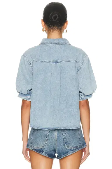 Frame The Billow Sleeve Shirt | Thumbnail 3 Frame The Billow Sleeve Shirt | Thumbnail 3