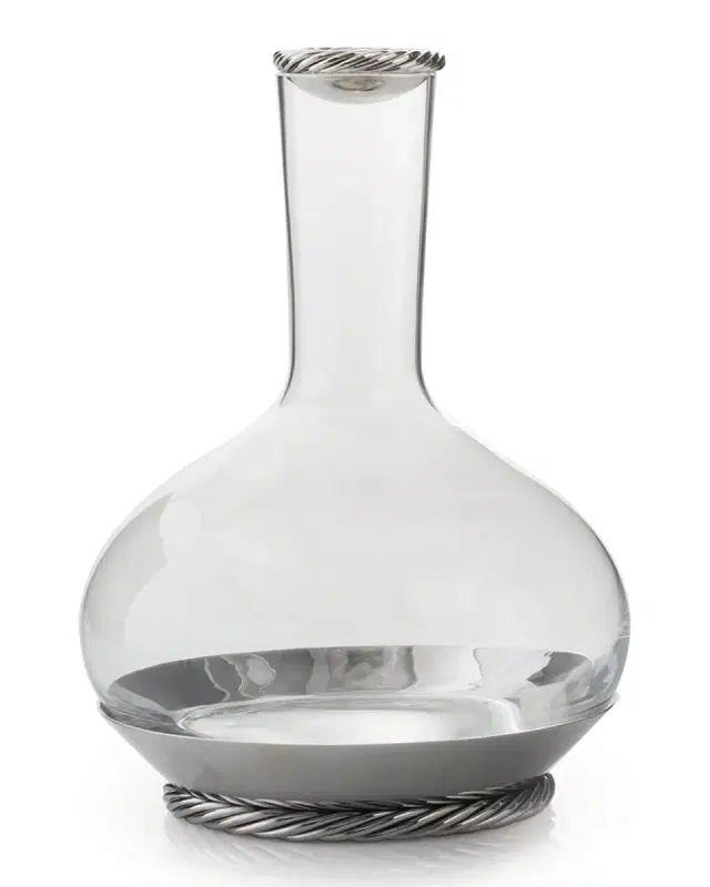 Michael Aram Twist Carafe with Coaster Stopper