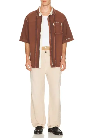 Marni Baggy Trousers | Thumbnail 4 Marni Baggy Trousers | Thumbnail 4