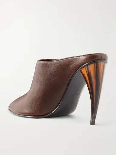 Alexander McQueen Leather Mules | Thumbnail 3