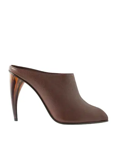 Alexander McQueen Leather Mules | Thumbnail 1