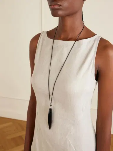Sophie Buhai Crevice Onyx And Silver Pendant | Thumbnail 2 Sophie Buhai Crevice Onyx And Silver Pendant | Thumbnail 2