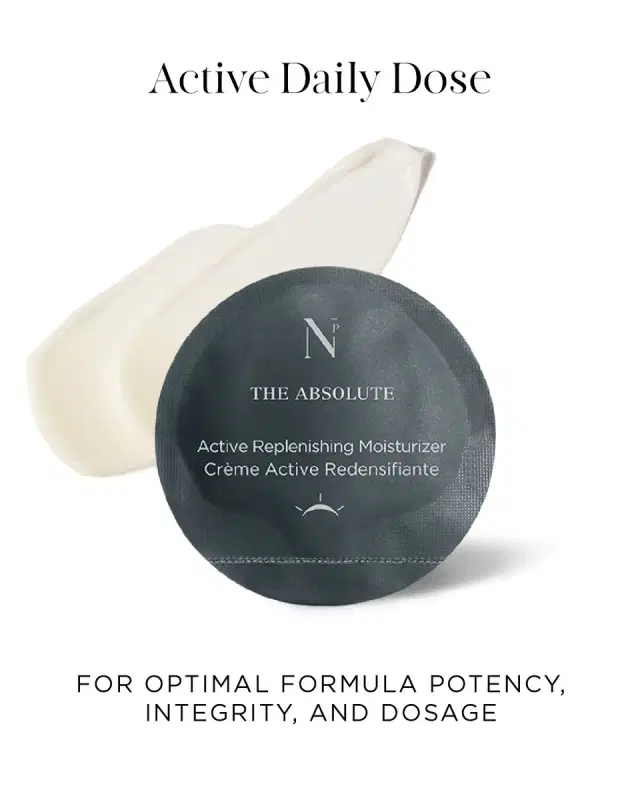 Noble Panacea The Absolute Active Replenishing Moisturizer Refill, 30 Doses