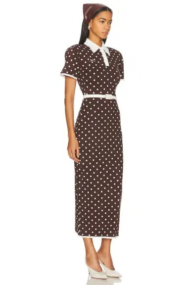 Rowen Rose Polo Midi Dress | Thumbnail 2