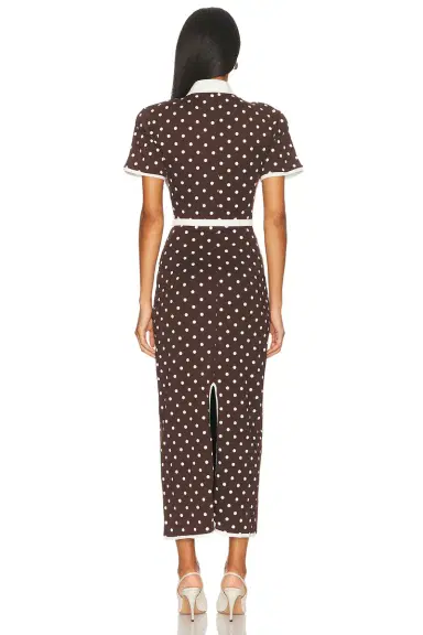 Rowen Rose Polo Midi Dress | Thumbnail 3