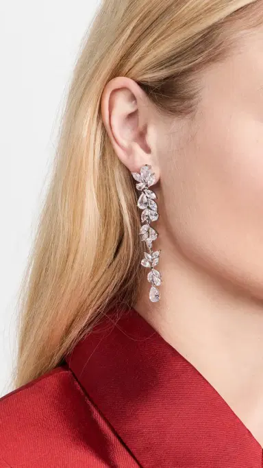 Shashi Fallen Leaf Earrings | Thumbnail 3
