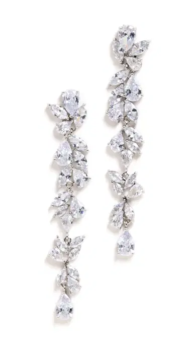 Shashi Fallen Leaf Earrings | Thumbnail 5