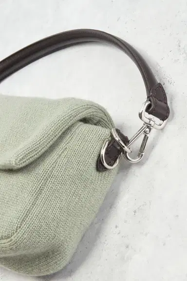 Fendi Cashmere Baguette Shoulder Bag | Thumbnail 8