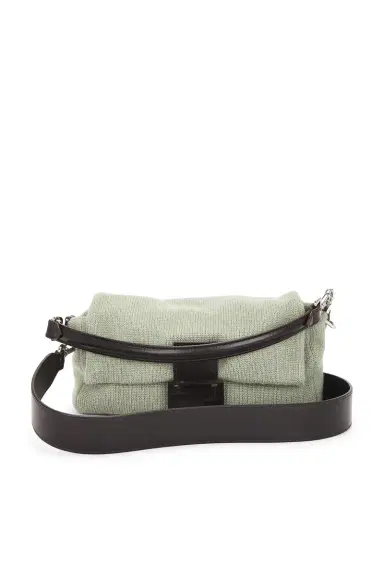 Fendi Cashmere Baguette Shoulder Bag | Thumbnail 1