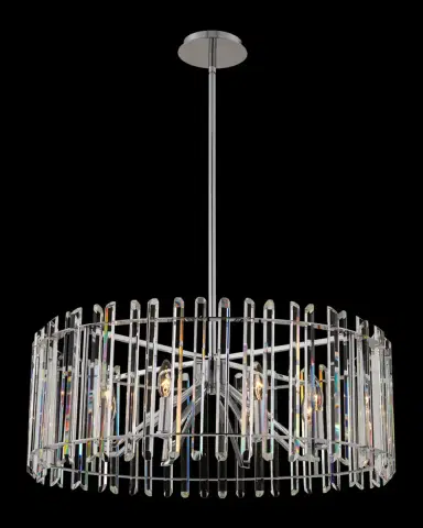 Allegri Crystal by Kalco Lighting Viano 28" Chandelier | Thumbnail 2 Allegri Crystal by Kalco Lighting Viano 28" Chandelier | Thumbnail 2