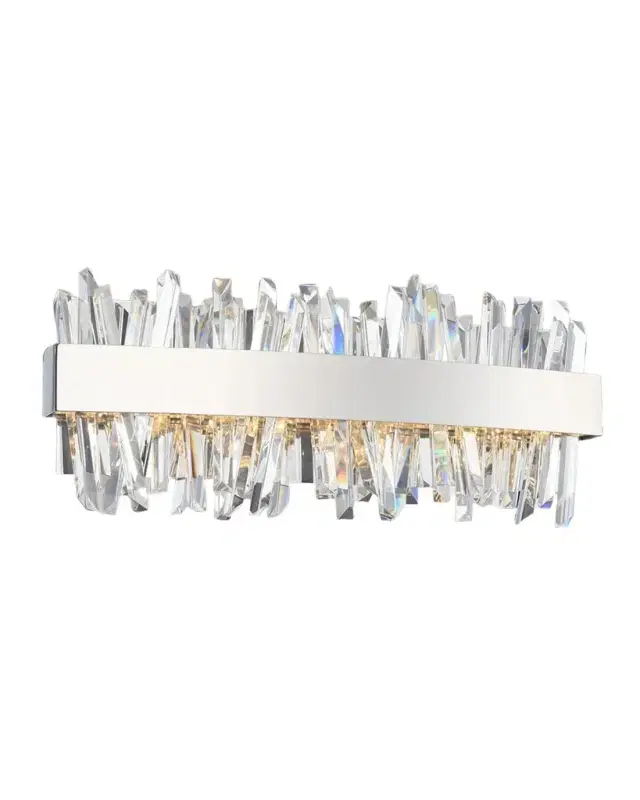 Allegri Crystal by Kalco Lighting Glacier 18" LED Bath Vanity Light
