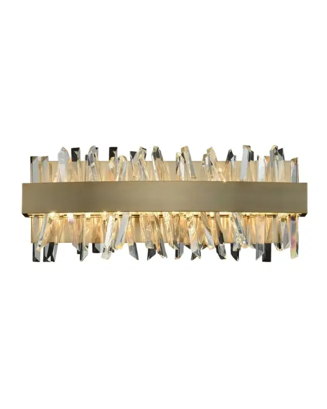 Allegri Crystal by Kalco Lighting Glacier 18" LED Bath Vanity Light