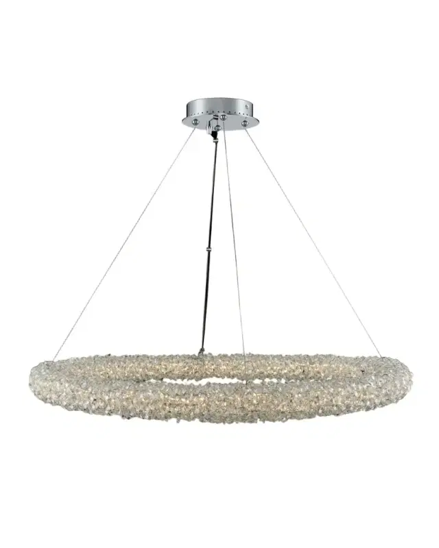 Allegri Crystal by Kalco Lighting Lina 32" LED Pendant Light