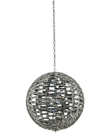 Allegri Crystal by Kalco Lighting 26" Alta Orb Pendant Light | Thumbnail 1