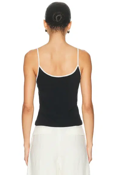 RE/DONE Contrast Spaghetti Tank Top | Thumbnail 3