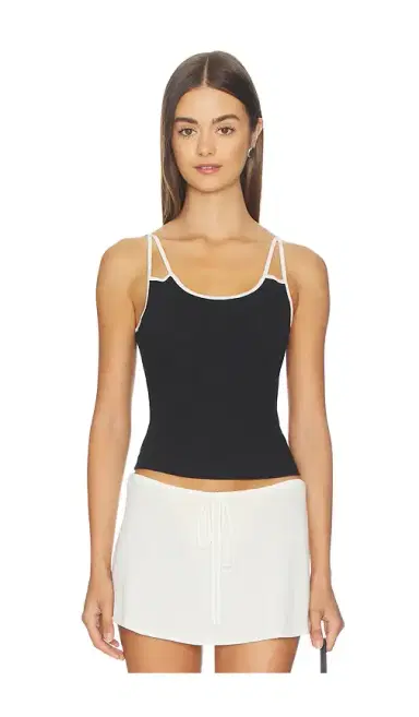 RE/DONE Contrast Spaghetti Tank Top | Thumbnail 5