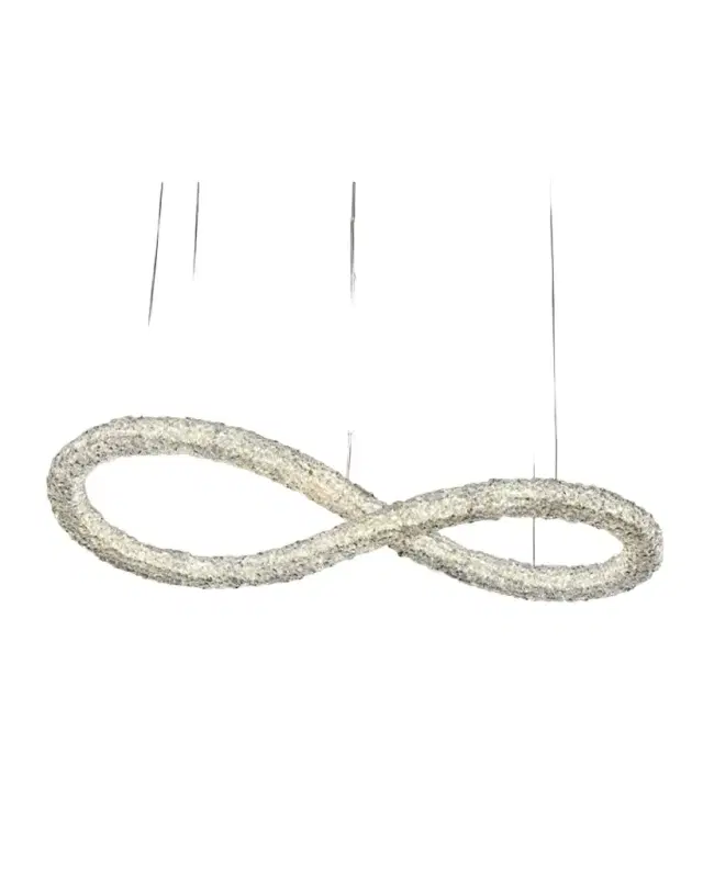 Allegri Crystal by Kalco Lighting Lina 48" Infinity LED Island Light