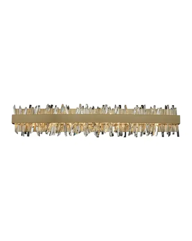 Allegri Crystal by Kalco Lighting Glacier 38" LED Bath Vanity Light