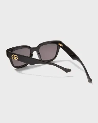 Gucci Oversized Rectangle Acetate Sunglasses | Thumbnail 2 Gucci Oversized Rectangle Acetate Sunglasses | Thumbnail 2
