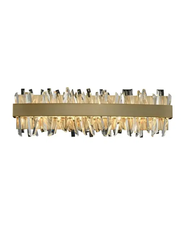 Allegri Crystal by Kalco Lighting Glacier 24" LED Bath Vanity Light