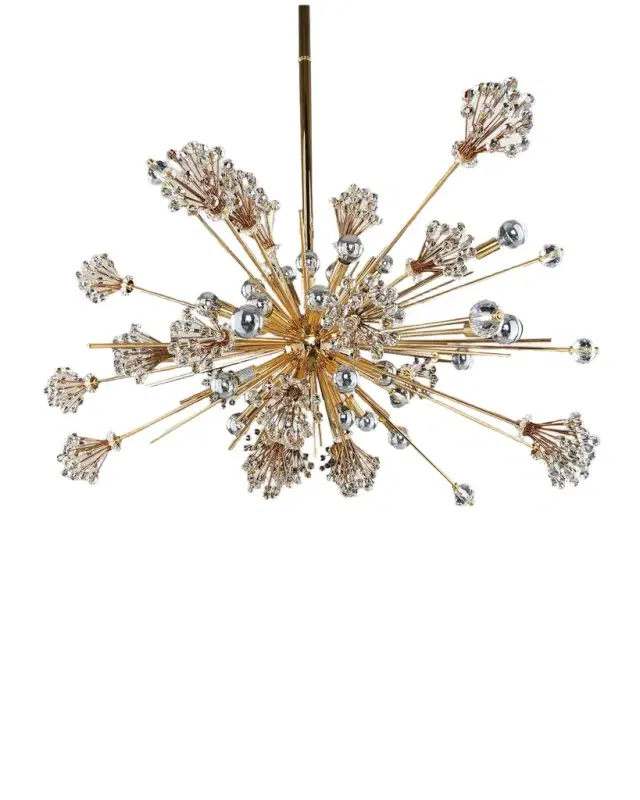 Allegri Crystal by Kalco Lighting Constellation 47" 30-Light Oval Chandelier