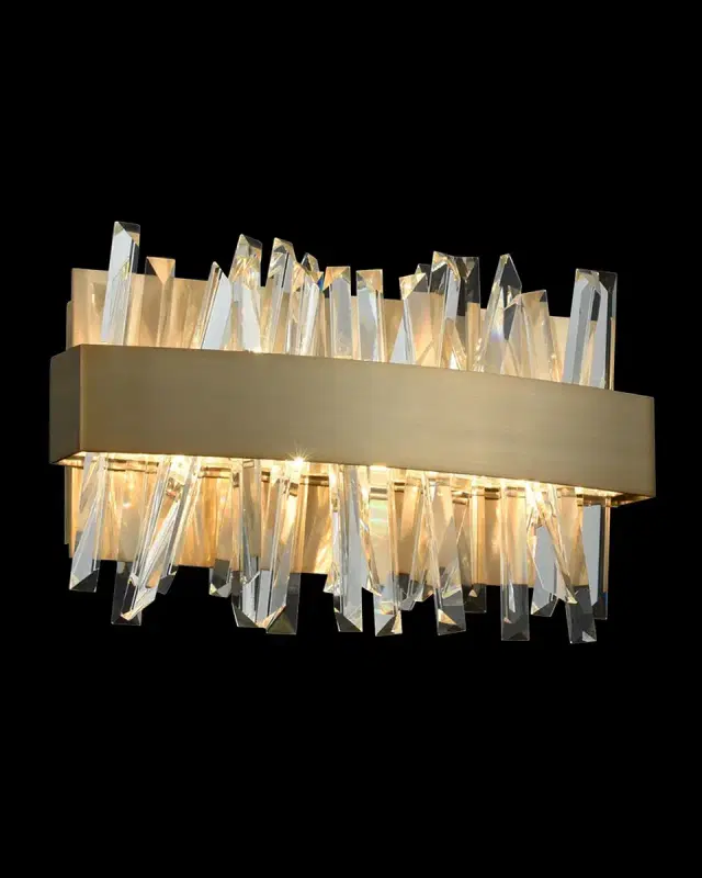 Allegri Crystal by Kalco Lighting Glacier 12" LED Bath Vanity Light