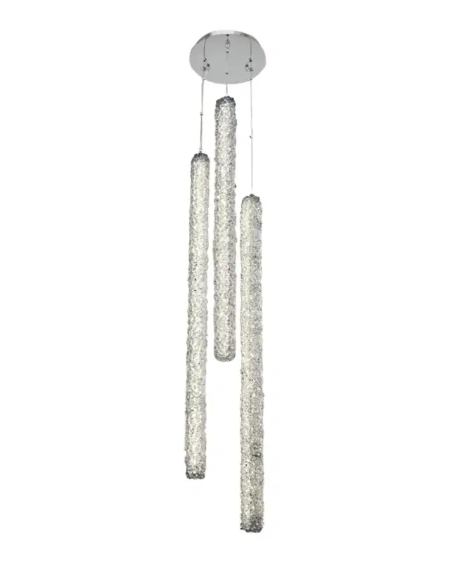 Allegri Crystal by Kalco Lighting Lina 3-Column LED Foyer Light