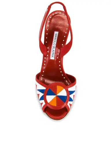 Manolo Blahnik Ucia 105 Sandal | Thumbnail 4 Manolo Blahnik Ucia 105 Sandal | Thumbnail 4