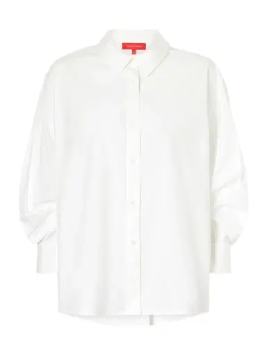 Carolina Herrera Clara Cotton-blend Poplin Shirt | Thumbnail 1 Carolina Herrera Clara Cotton-blend Poplin Shirt | Thumbnail 1