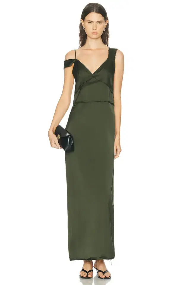 Toteme V Neck Slip Dress