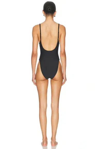 SKIMS Signature Swim Scoop Neck One Piece Swimsuit | Thumbnail 3 SKIMS Signature Swim Scoop Neck One Piece Swimsuit | Thumbnail 3