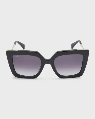 Max Mara Gradient Acetate Butterfly Sunglasses | Thumbnail 3