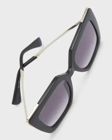 Max Mara Gradient Acetate Butterfly Sunglasses | Thumbnail 5