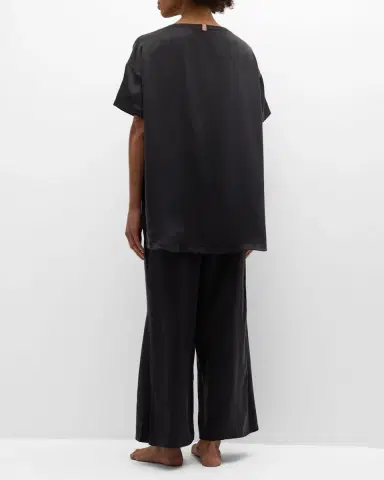 Lunya Washable Silk Tee Pant Set | Thumbnail 3