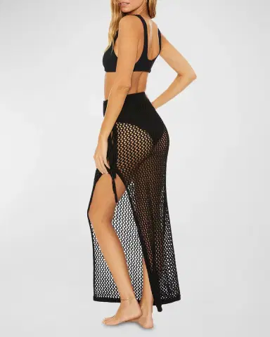 Beach Riot Deborah Crochet Midi Skirt | Thumbnail 3