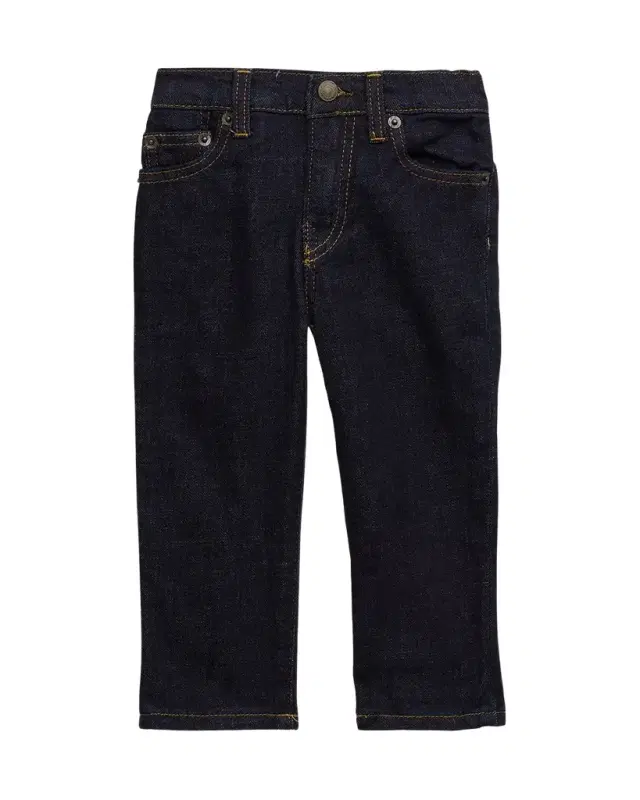 Polo Ralph Lauren Boy 's Hampton Straight Leg Jeans, Size 3M-24M
