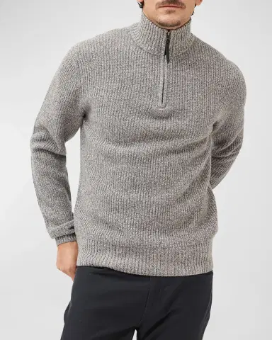 Rodd & Gunn Men's Robbies Road Quarter-Zip Sweater | Thumbnail 4 Rodd & Gunn Men's Robbies Road Quarter-Zip Sweater | Thumbnail 4