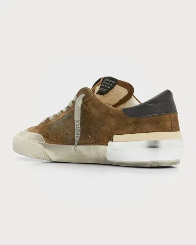 Golden Goose Men's Super-Star Suede Low-Top Sneakers | Thumbnail 3 Golden Goose Men's Super-Star Suede Low-Top Sneakers | Thumbnail 3