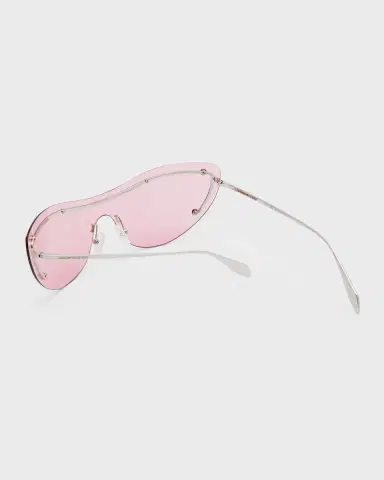 Alexander McQueen Metal Cat-Eye Sunglasses | Thumbnail 2 Alexander McQueen Metal Cat-Eye Sunglasses | Thumbnail 2