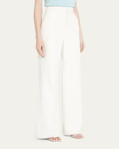 Alice + Olivia Dylan Vegan Leather Wide-Leg Pants | Thumbnail 4 Alice + Olivia Dylan Vegan Leather Wide-Leg Pants | Thumbnail 4