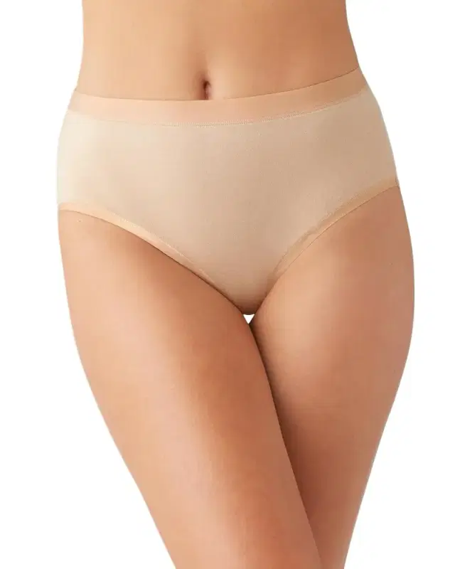 Wacoal Understated High-Rise Stretch Cotton Briefs