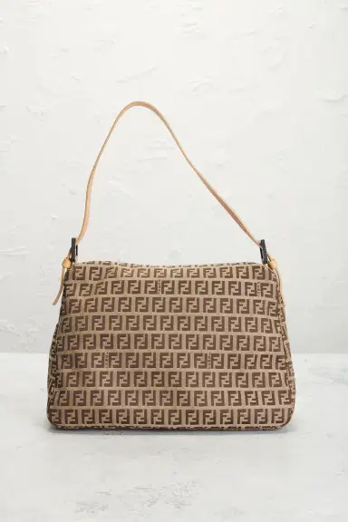 Fendi Zucchino Mama Baguette Shoulder Bag | Thumbnail 3