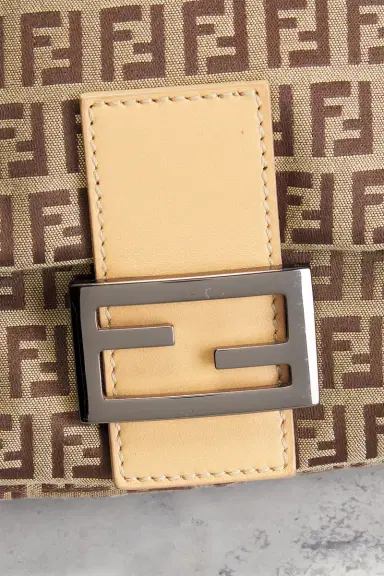 Fendi Zucchino Mama Baguette Shoulder Bag | Thumbnail 6