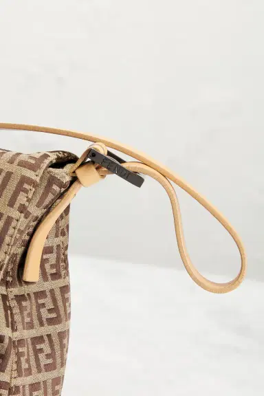 Fendi Zucchino Mama Baguette Shoulder Bag | Thumbnail 7